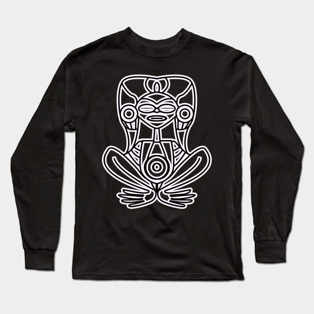 Atabey Long Sleeve T-Shirt by Wickedcartoons